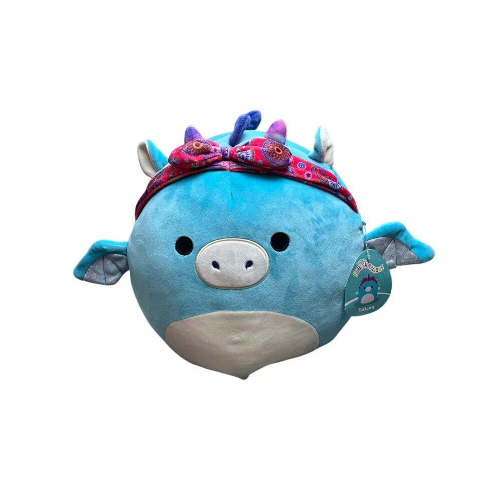 Sqishmallows  Tatiana the Teal Dragon 14 inch